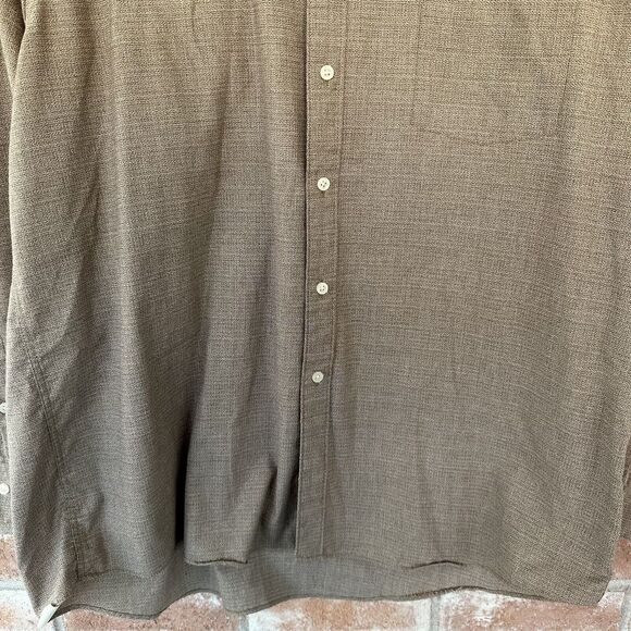 Etienne Aigner Button Up Shirt Size 17 1/2 34/35 - Picture 4 of 6